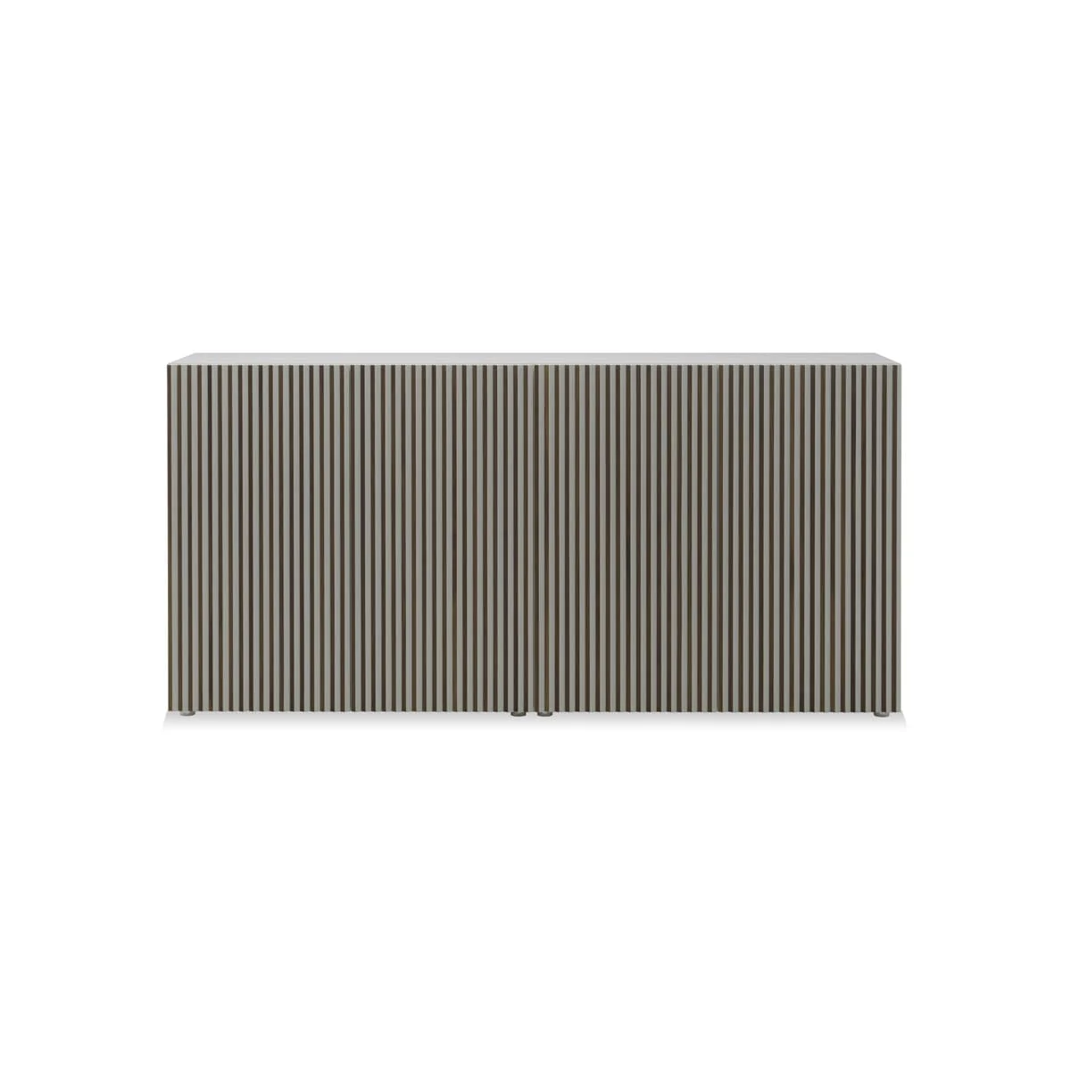 Credenza Laccata Opaca e Legno di Rovere LEON DECOR H 98 di Sth per Horm