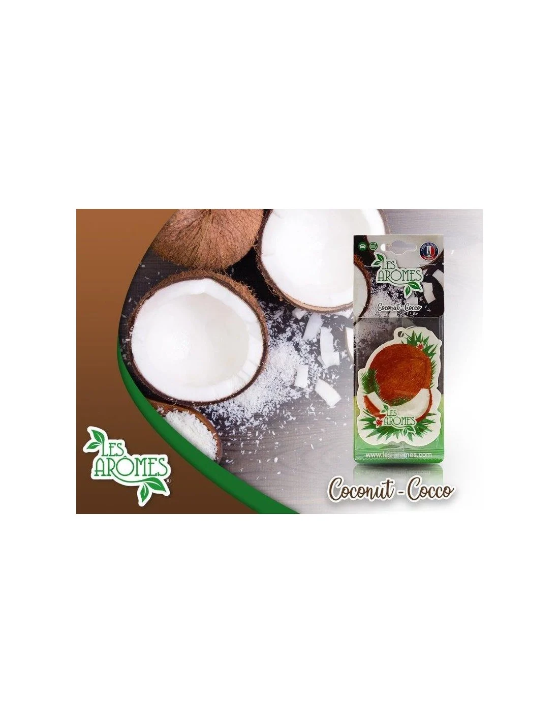 LES AROMES DEODORANTE AUTO SPECCHIETTO COCCO