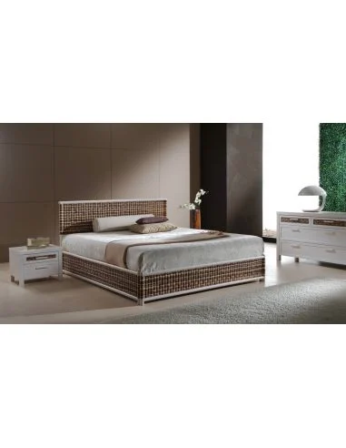 Letto Dali in midollino multicolore