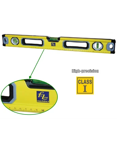 Livella in alluminio professionale Magnetica tripla bolla