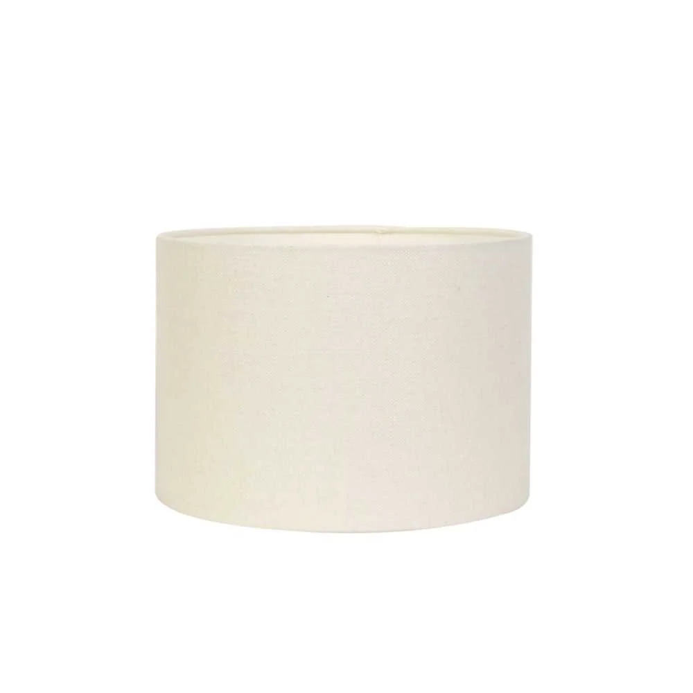 LIVIGNO Elegant Shade Ø 35×35×25 cm – Paralume in Tessuto Egg White