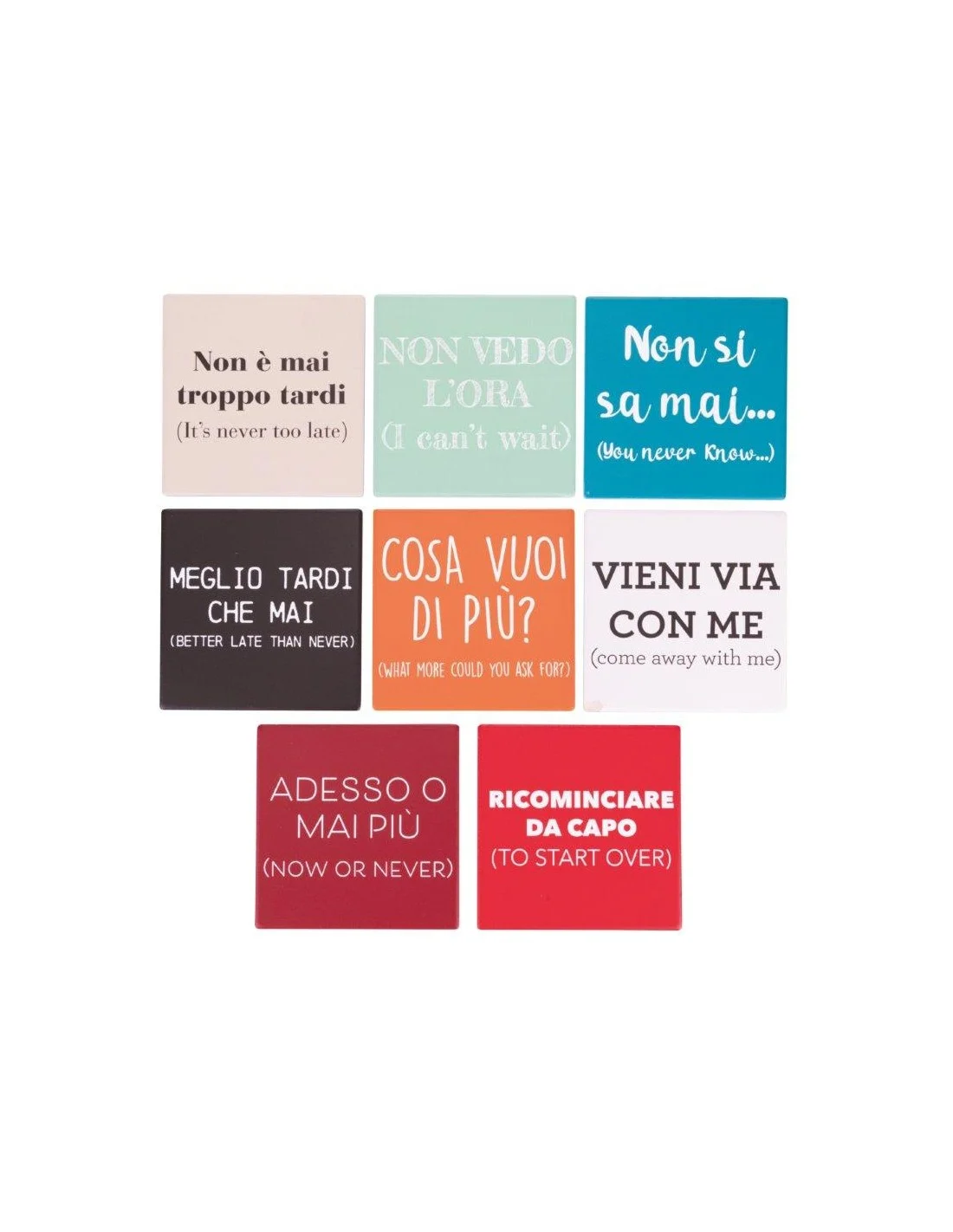 LOST IN TRANSLATION MATTONELLA 20X20 CM 8 COLORI ASSORTITI