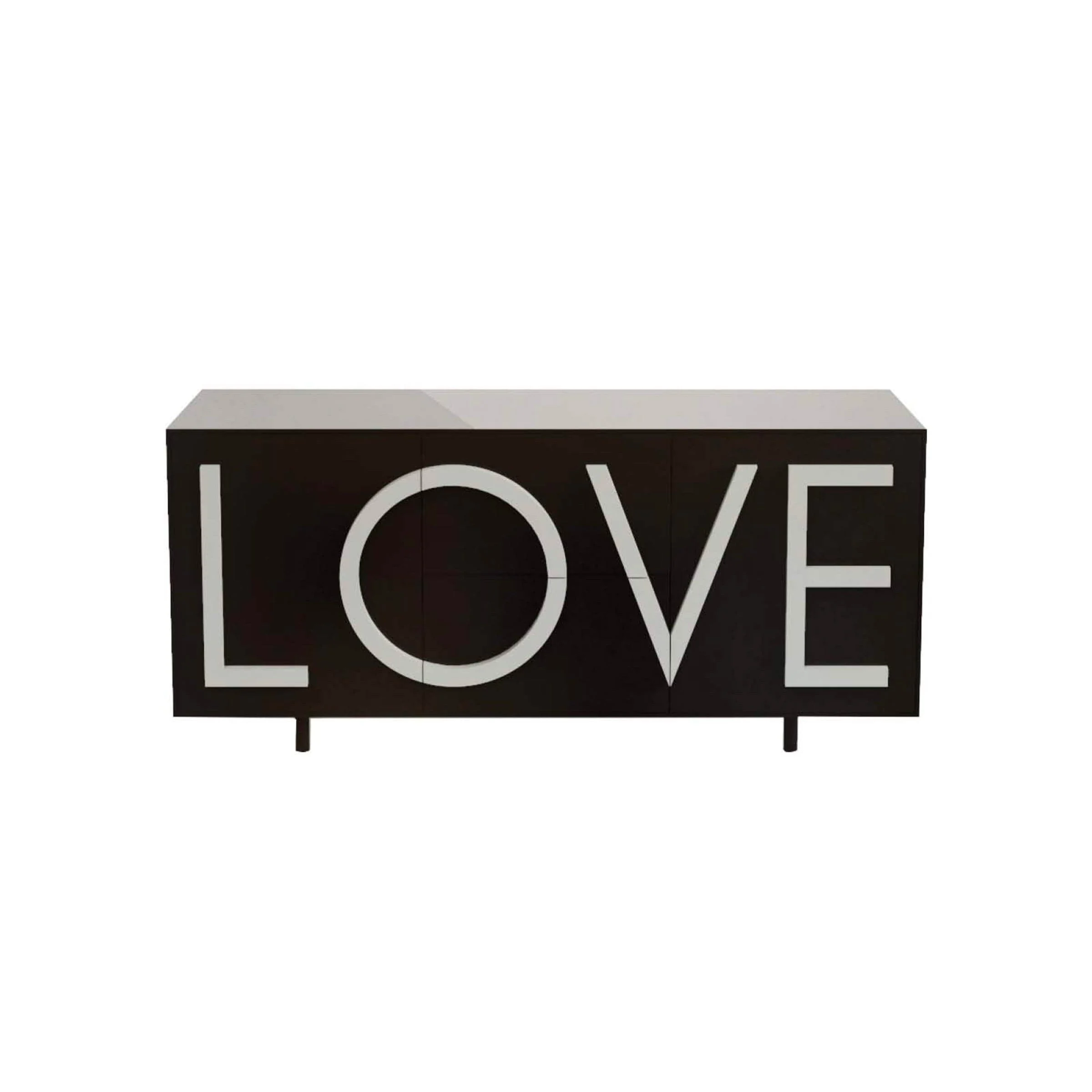 Credenza LOVE NERO di Fabio Novembre per Driade
