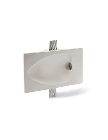 Luce da incasso in gesso 3700