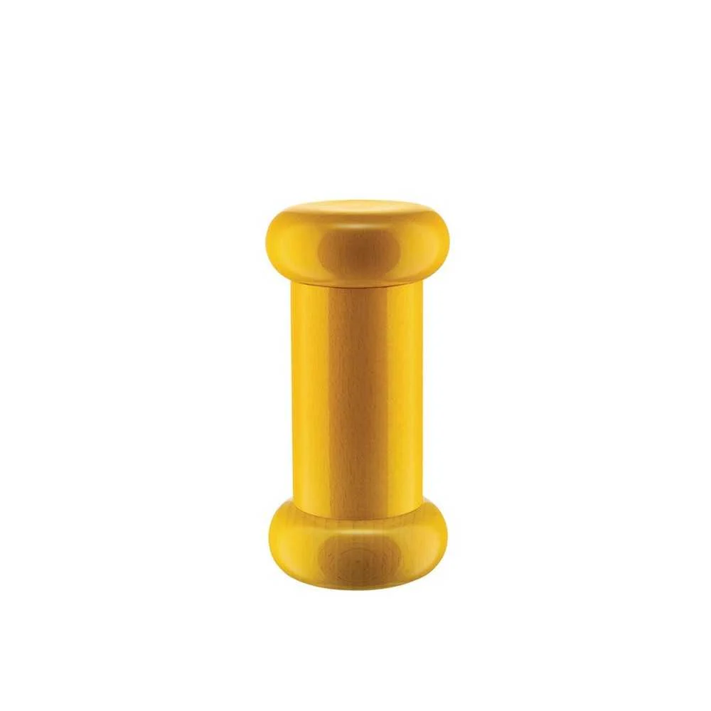 Macina Pepe Spezie Legno Faggio ES19 Giallo 7x15 cm – Alessi Ecologico e Colorato