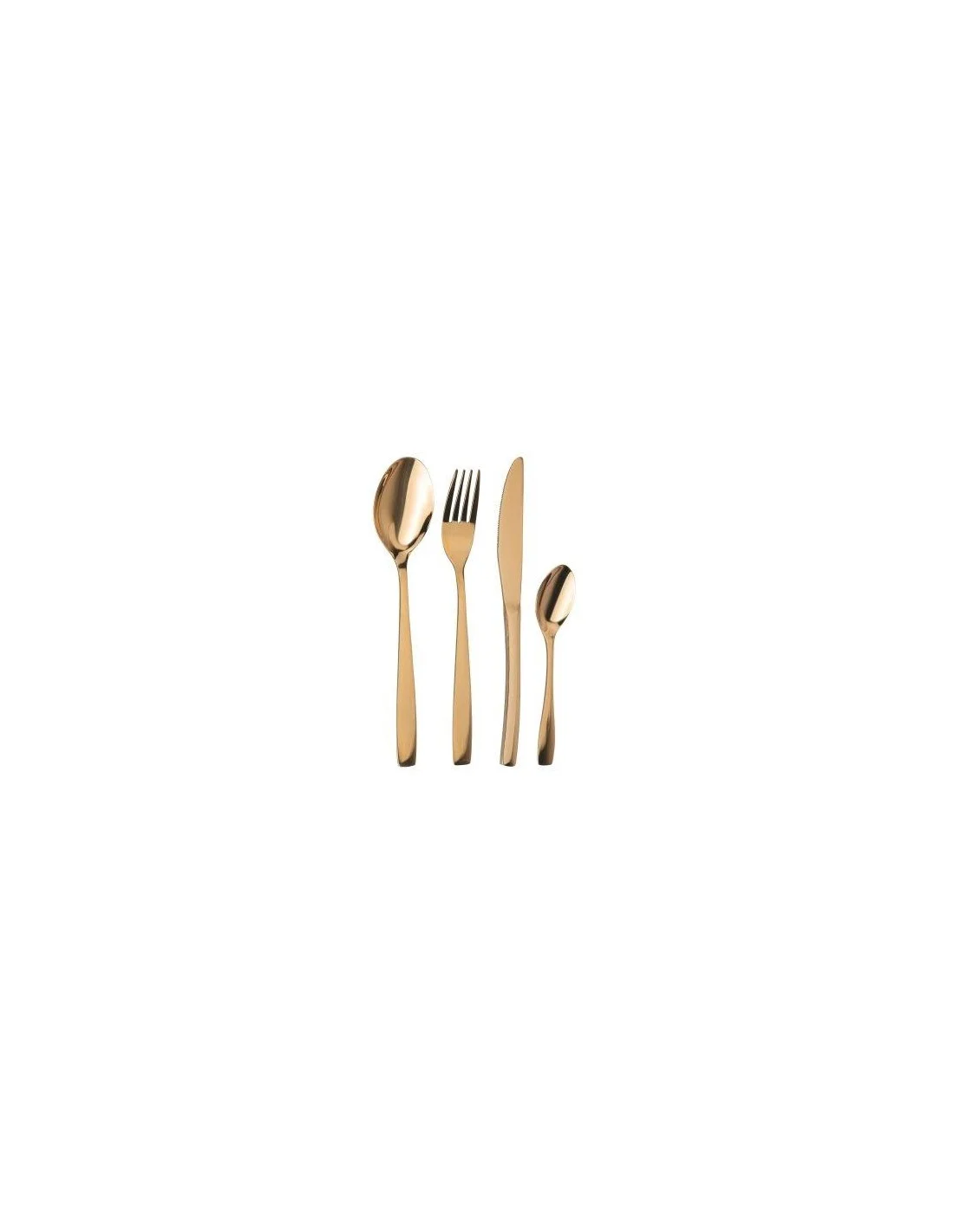MANHATTAN SET 16PZ POSATE ORO LUCIDO