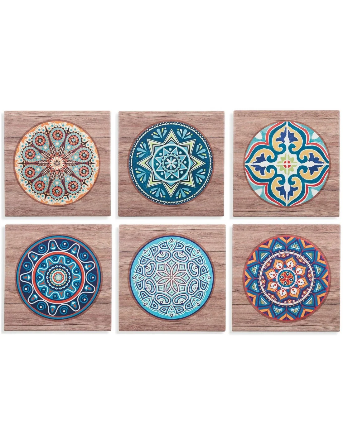 MAIOLICA MATTONELLA 20X20CM 6 COLORI ASSORTITI