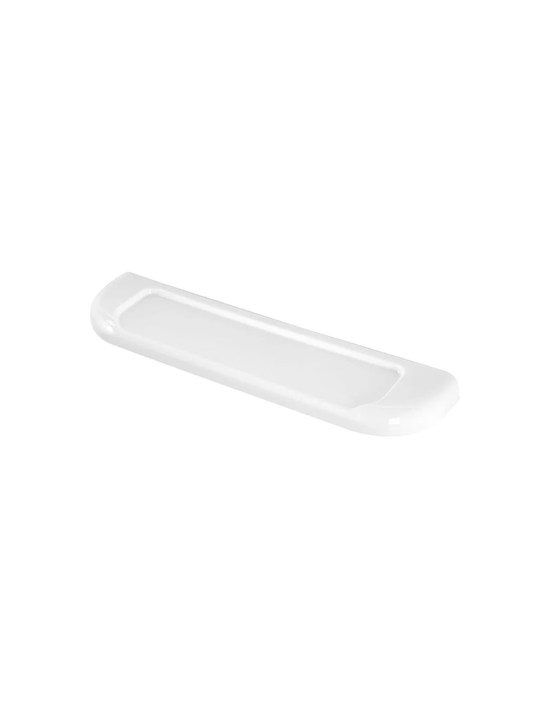 MENSOLA IN ABS BIANCO 50 CM CON DOPPIO FISSAGGIO