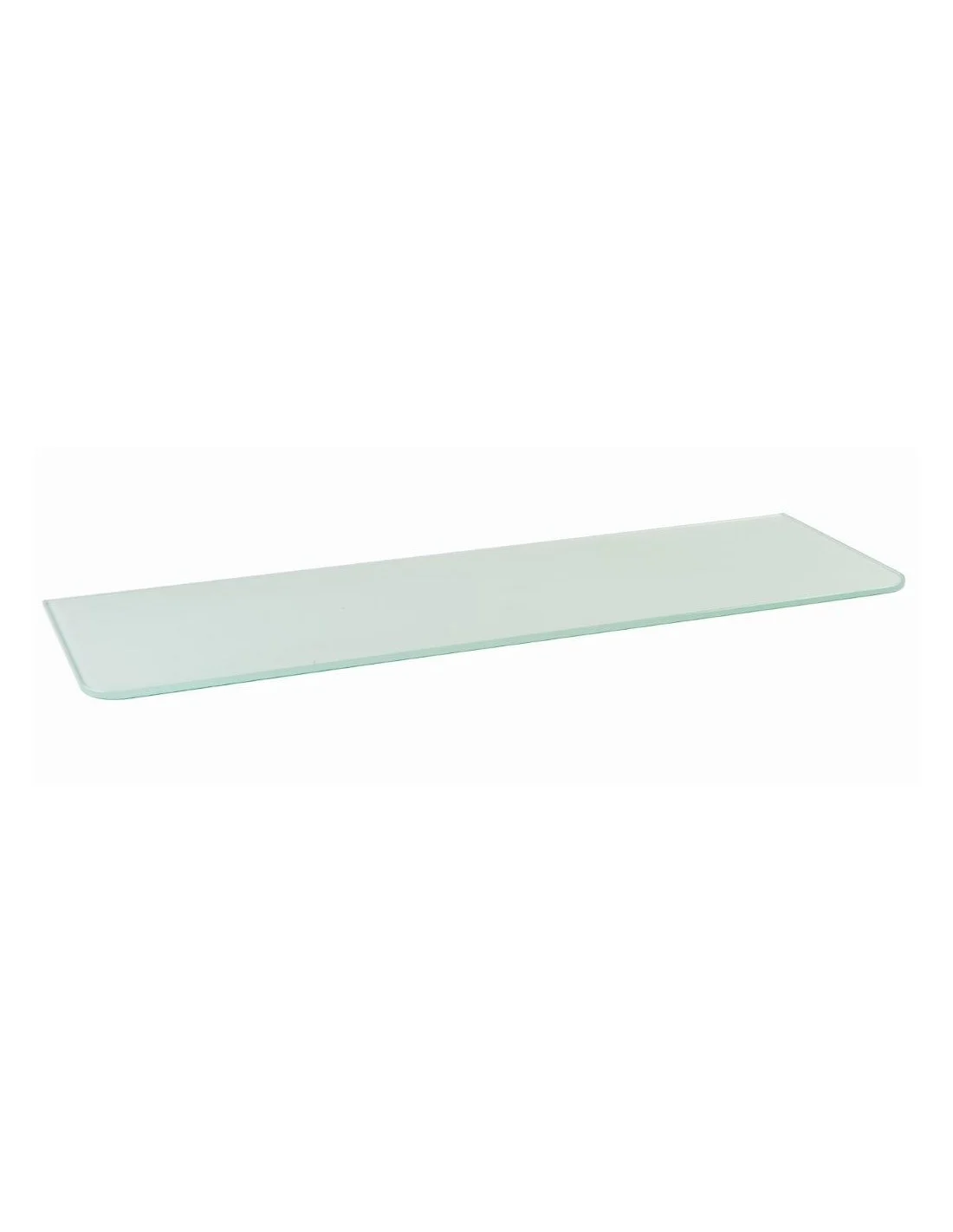 MENSOLA STANDARD IN VETRO SATINATO 600 X 120 X 8 MM
