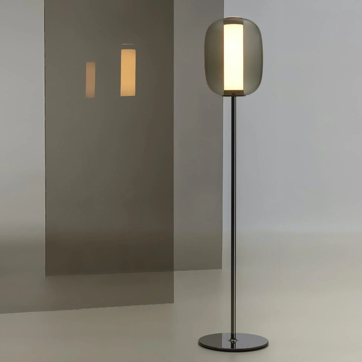 Lampada da Terra MERIDIANO di Gabriele & Oscar Buratti per FontanaArte