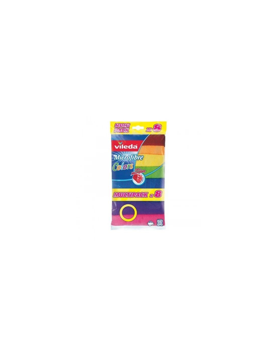 "VILEDA" MICROFIBRE COLORS 8 PZ