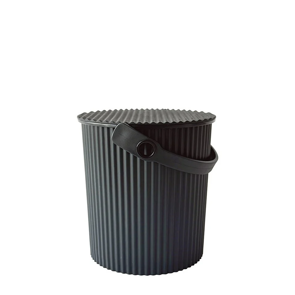 Mini secchio Hachiman 0,7 L Nero – compatto ed elegante