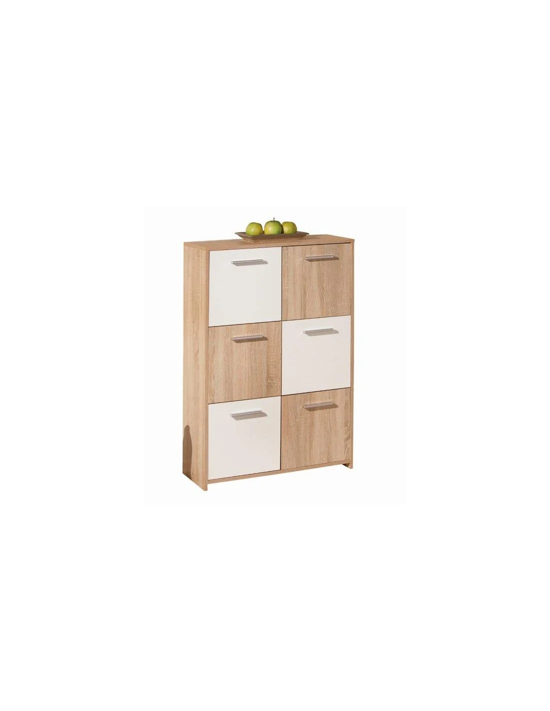 MOBILE MULTIUSO/BUFFET 6 ANTE BIANCO/ROVERE