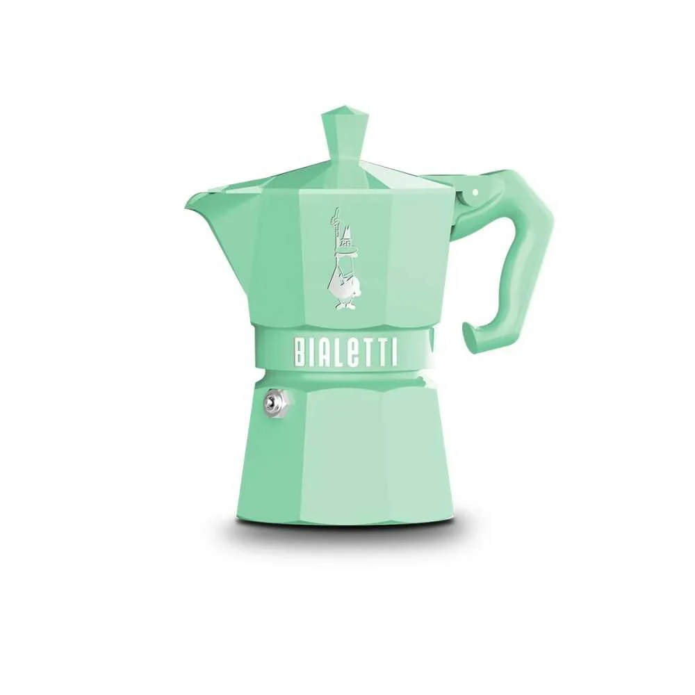 Moka Exclusive Green 6 Tazze by Bialetti