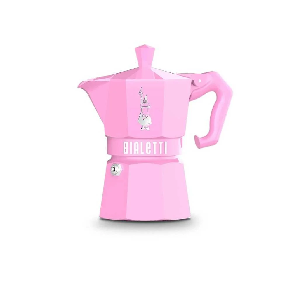Moka Exclusive Rosa 6 Tazze by Bialetti