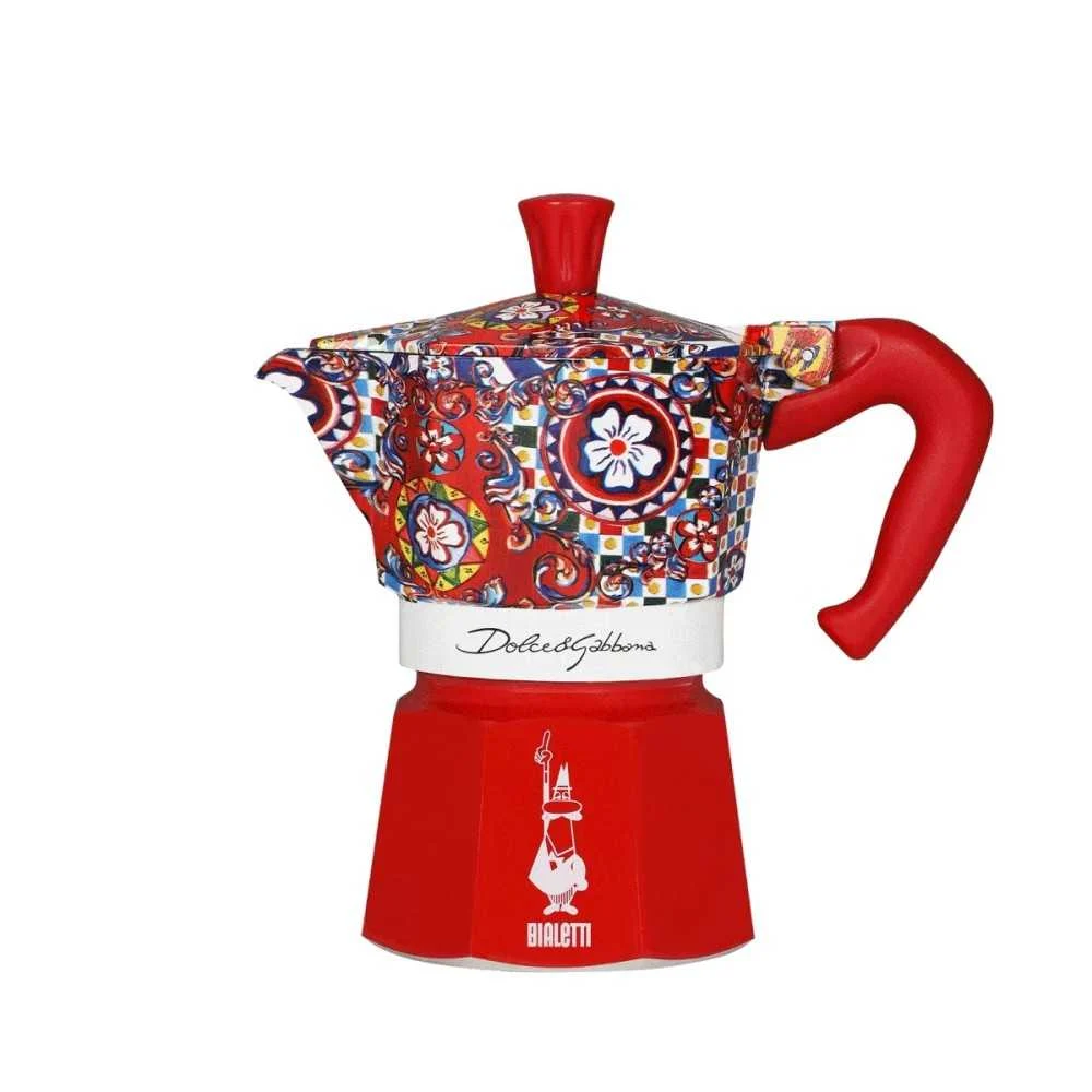 Moka Express 3 Tazze Bialetti Dolce&Gabbana – Arte in Miniatura