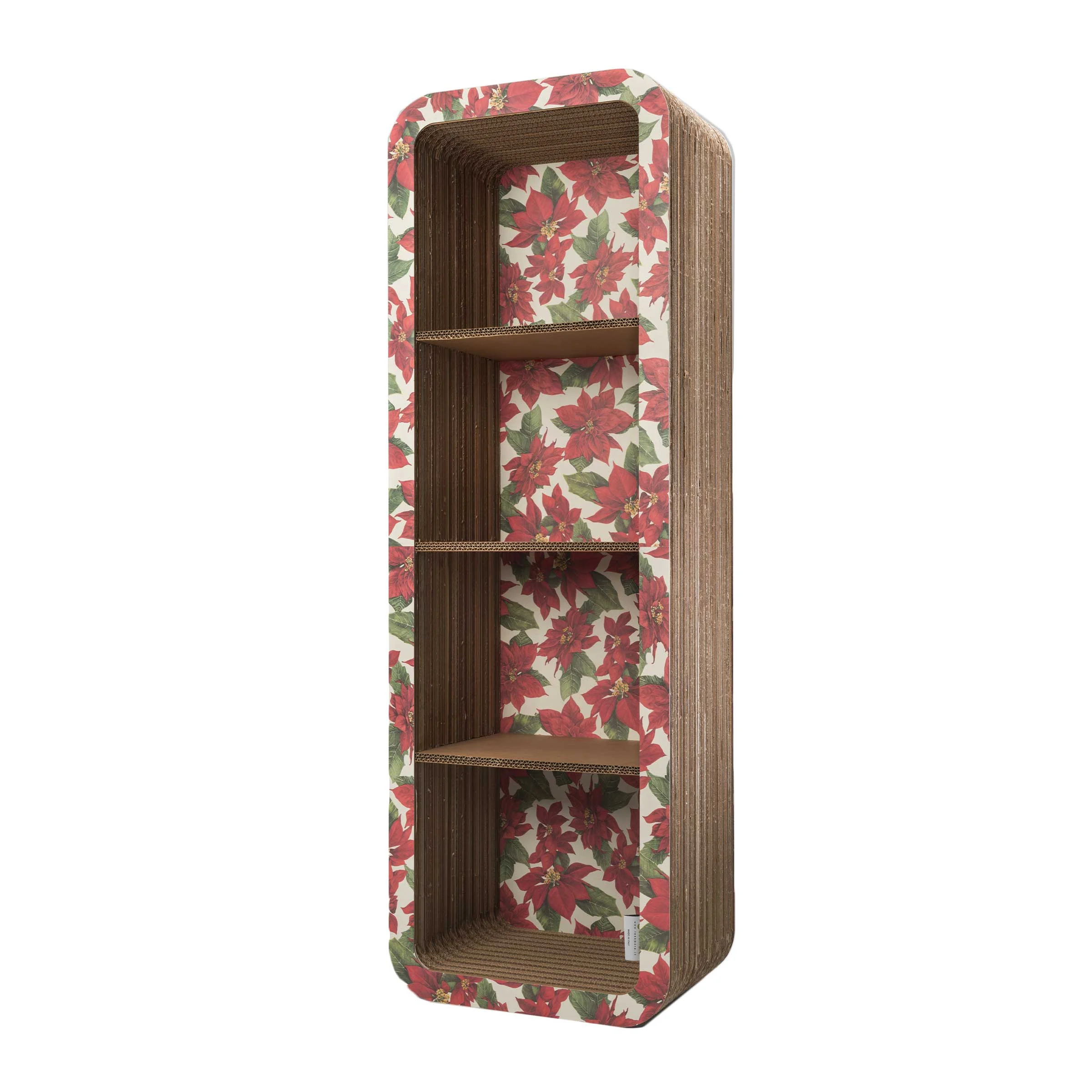 Libreria Modulare in Cartone MORETTO 135 Natale Retro Chiuso