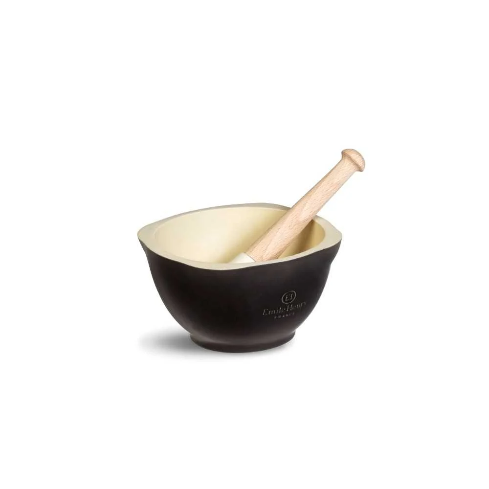 Mortaio e pestello Emile Henry 15 cm – Fusain