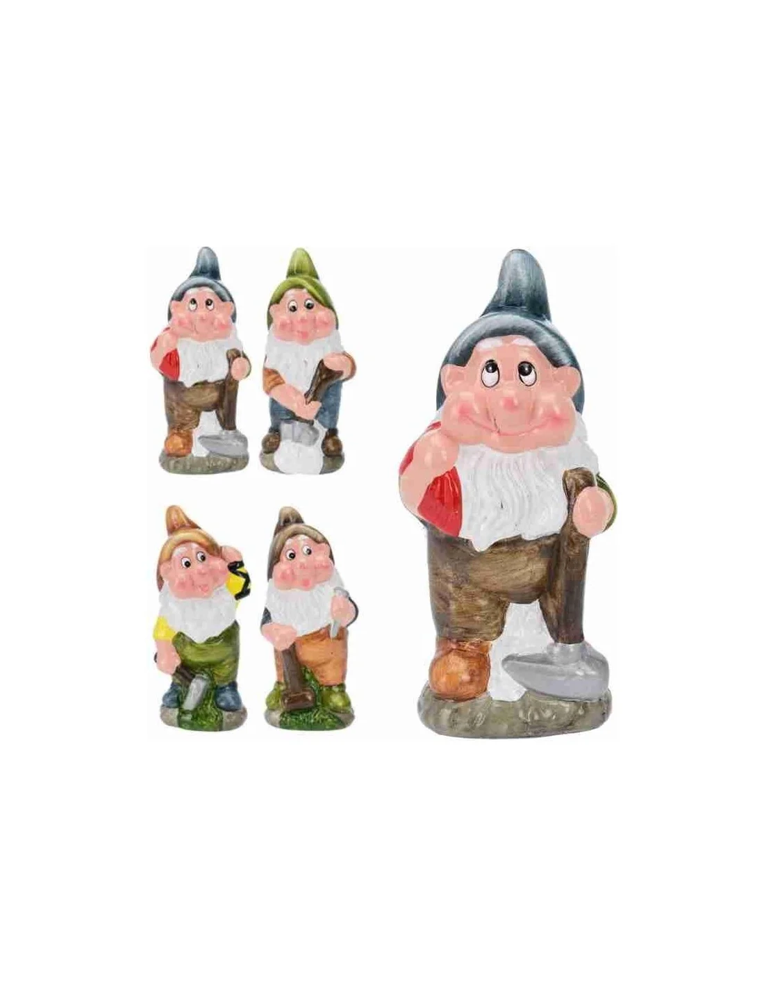 NANO DA GIARDINO IN CERAMICA CM20 ASSORTITI