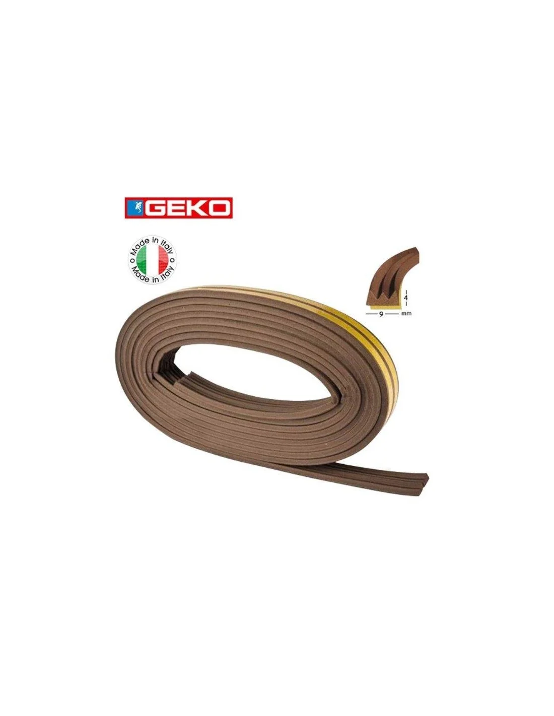 NASTRO PARAFREDDO GOMMA E 6M MARRONE