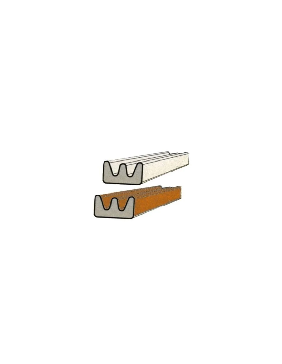 NASTRO PARAFREDDO GOMMA E M24 BIANCO