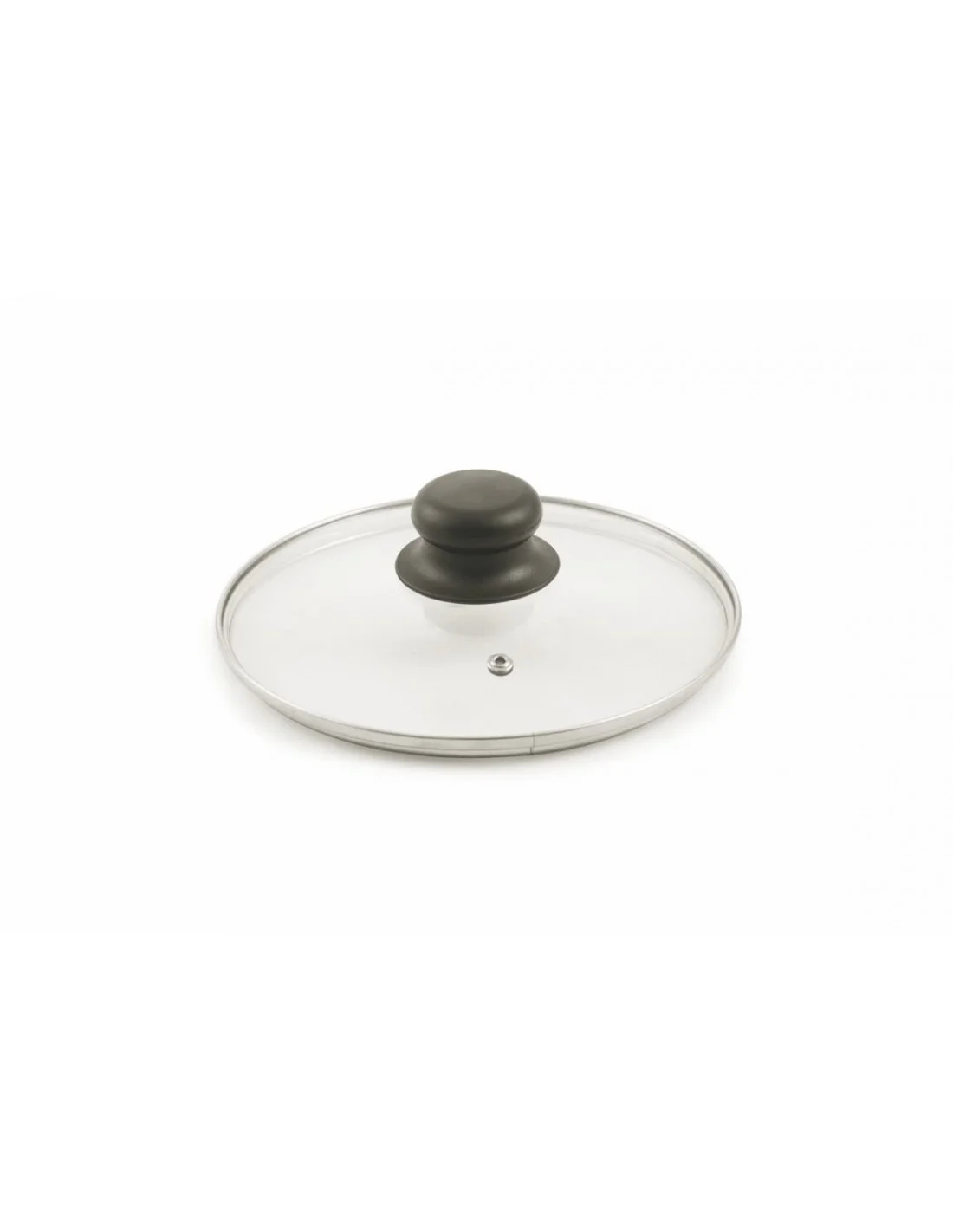 COPERCHIO 18 CM IN VETRO CON POMELLO