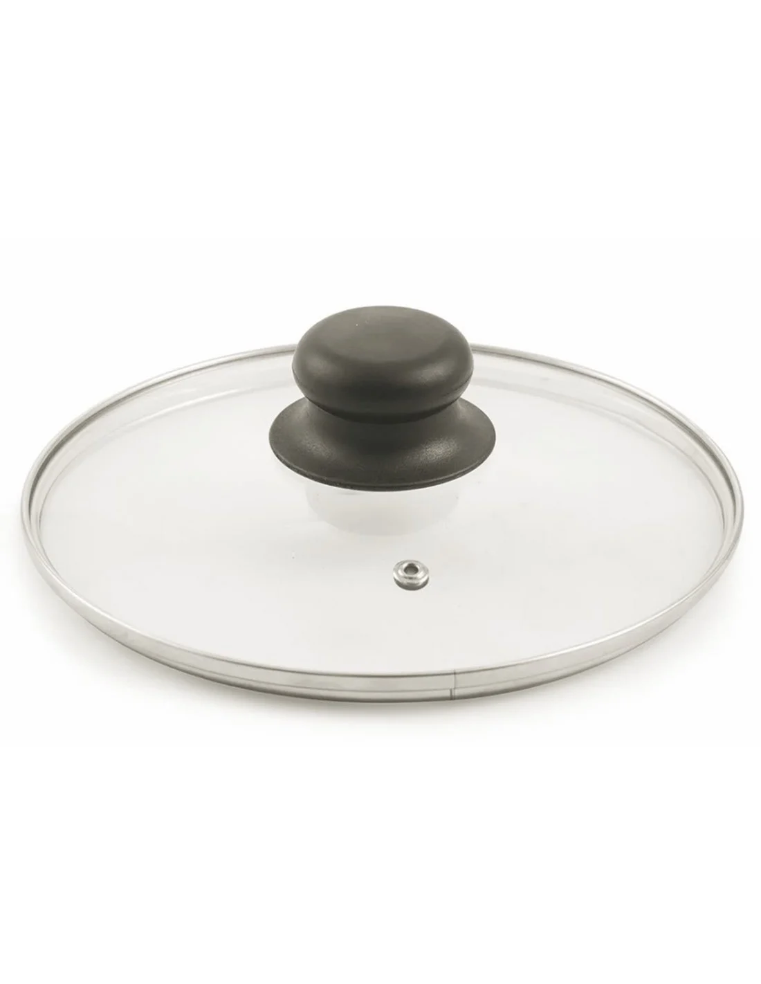 COPERCHIO 32 CM IN VETRO CON POMELLO