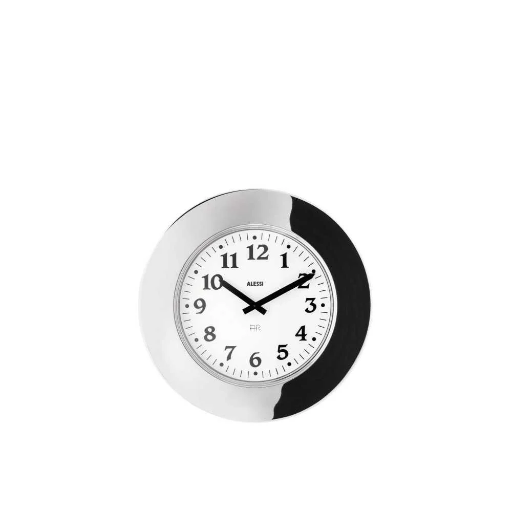 Orologio da Parete Acciaio Inox Alessi Momento Ø40 cm – Design Iconico