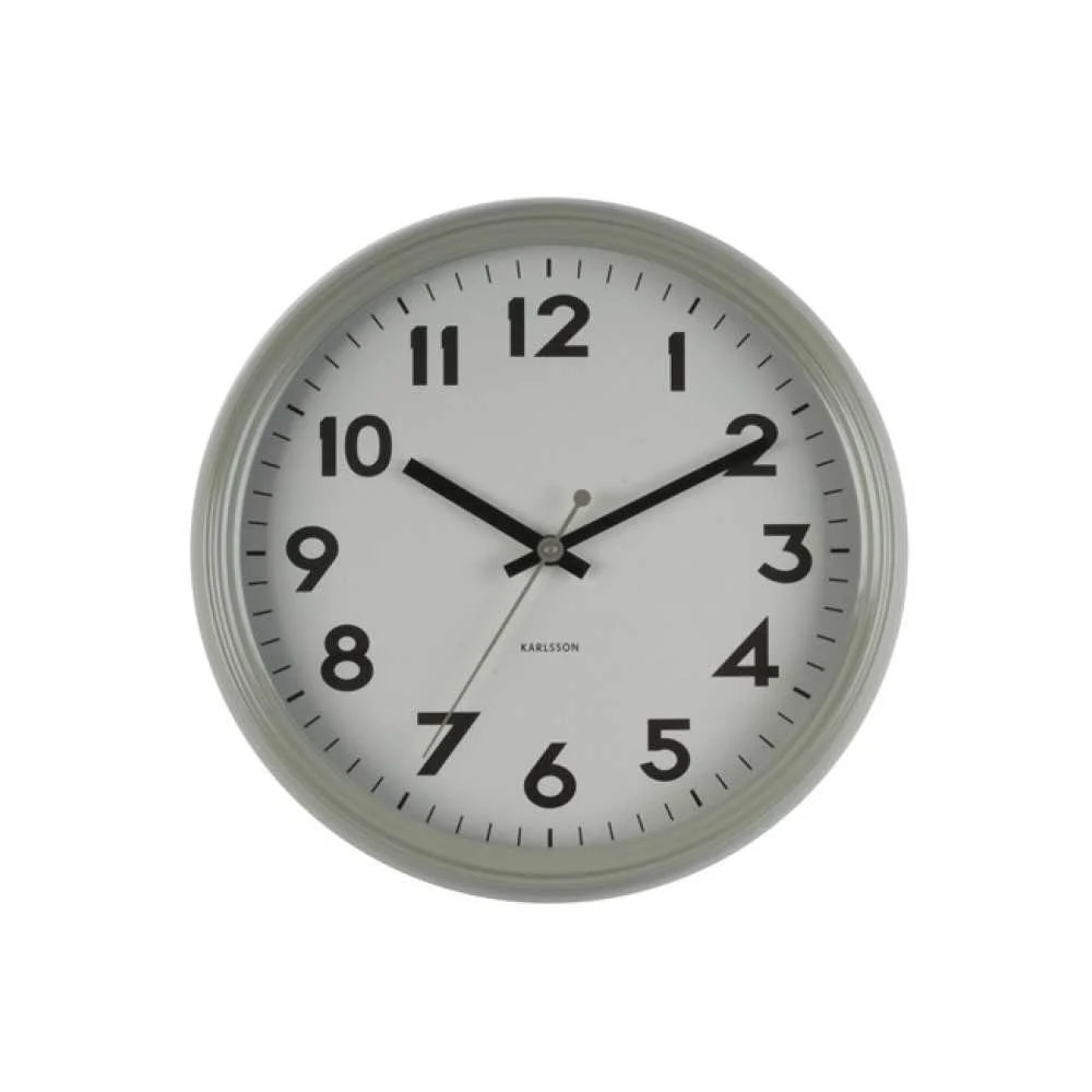 Orologio da Parete “Badge” Karlsson Ø38 cm – Minimalismo e Raffinatezza