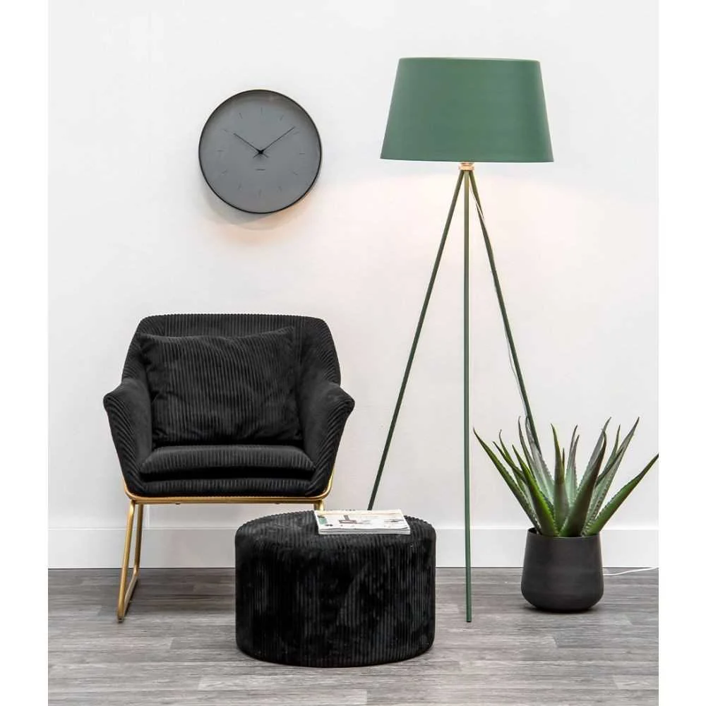 Orologio da Parete Grigio Ø27,5 cm – Stile Moderno e Sobrio