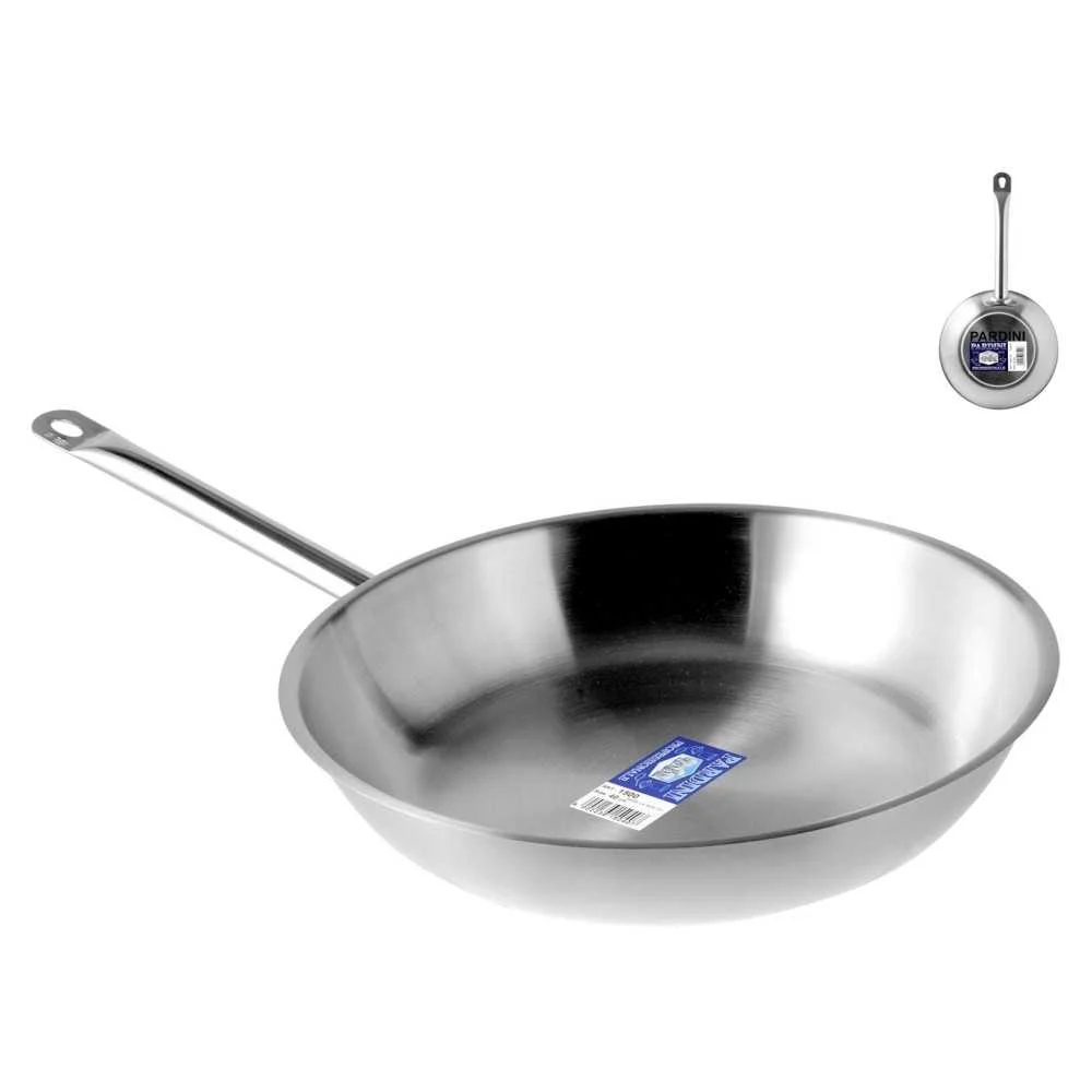 Padella Acciaio Inox 1 Manico Ø 36 cm