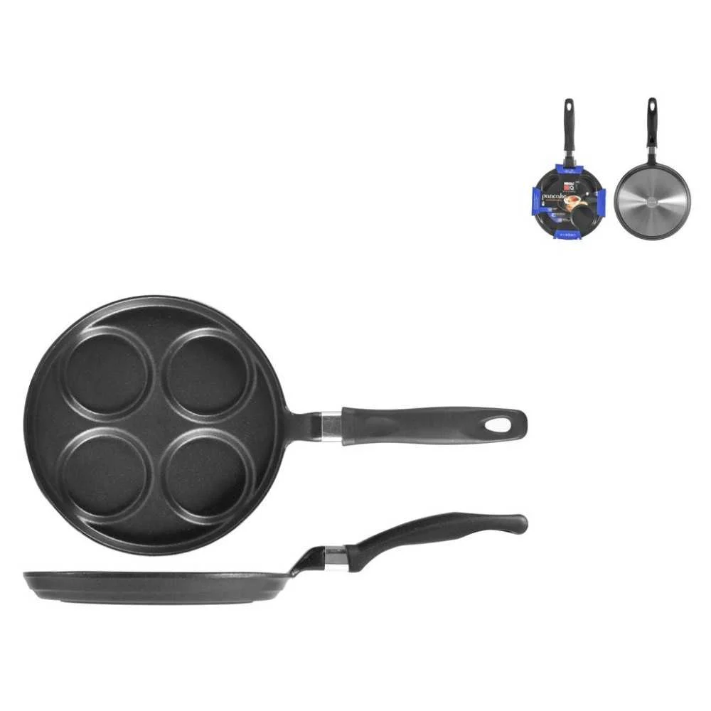 Padella Antiaderente Pancake Ø25 cm 4 Posti
