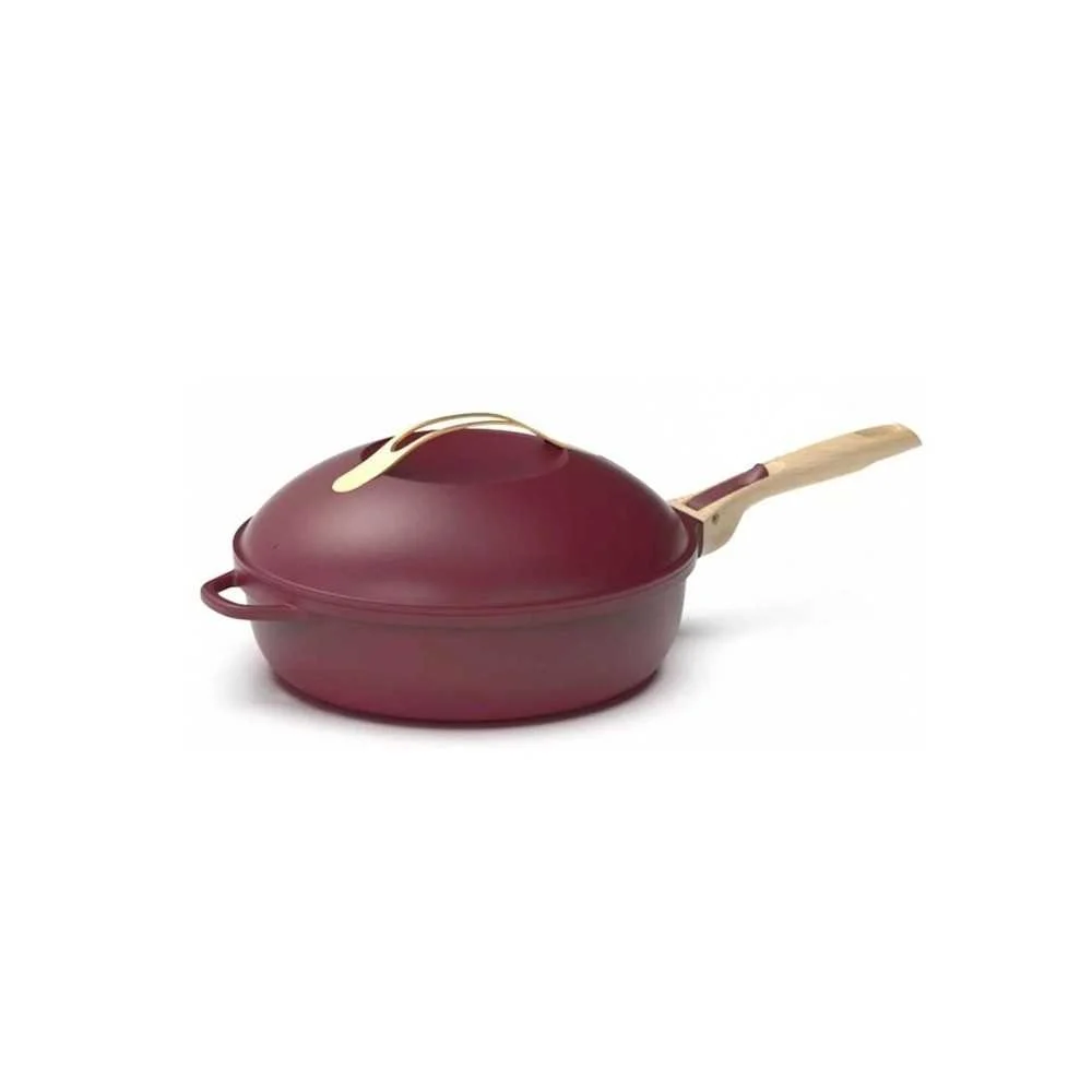 Padella tuttofare 8 in 1 "La Favolosa" Rubino – Ø 28 cm