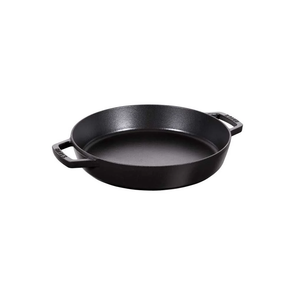 Paelliera in Ghisa Staub 34 cm – Cottura Perfetta e Design Rustico