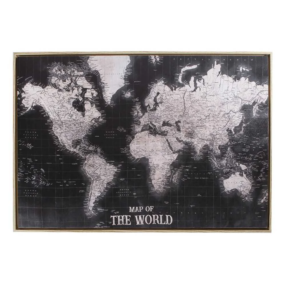 Pannello Mappa Mondo 50x70 cm