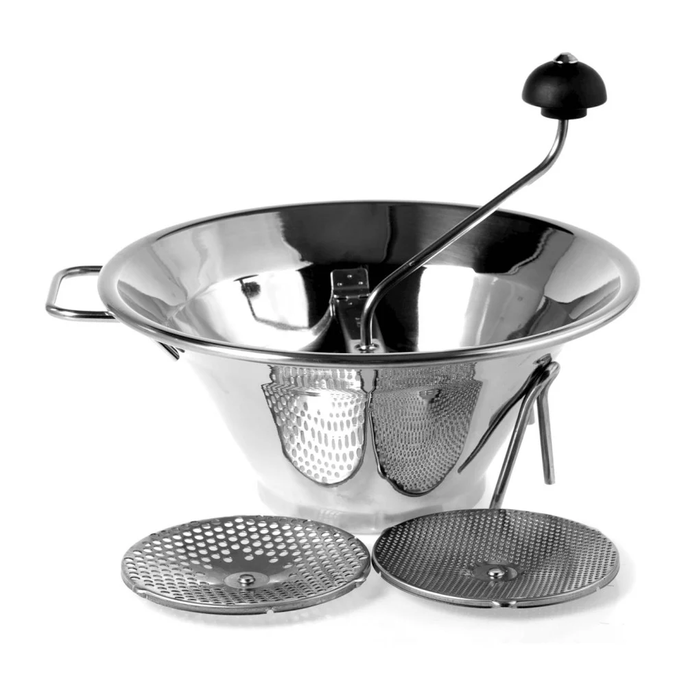 Passaverdura in Acciaio Inox 18 10 3D Officine Standard 33 cm – Preparazioni Veloci e Precise