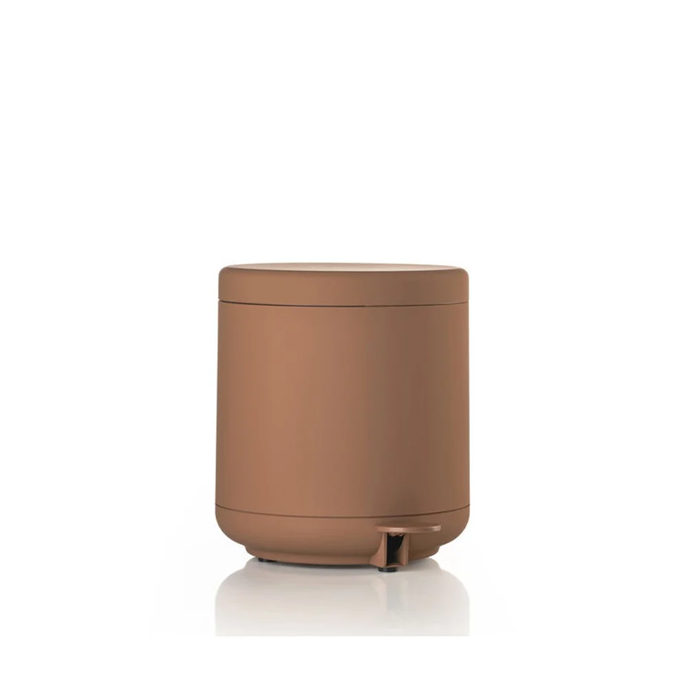 Pattumiera a pedale Ume Terracotta 4L – Calore e design minimalista