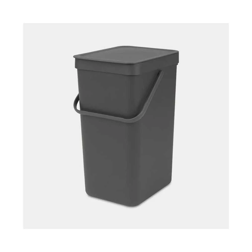 Pattumiera Brabantia Sort & Go 16L Grigio – Capiente e Raffinata