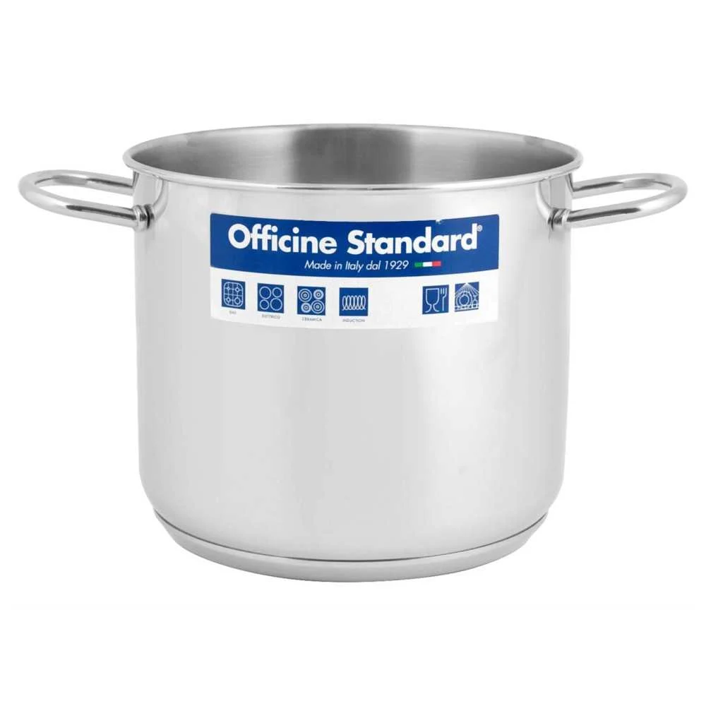Pentola in Acciaio Inox Officine Standard Sara Ø 20 cm – Cucina Elegante e Versatile