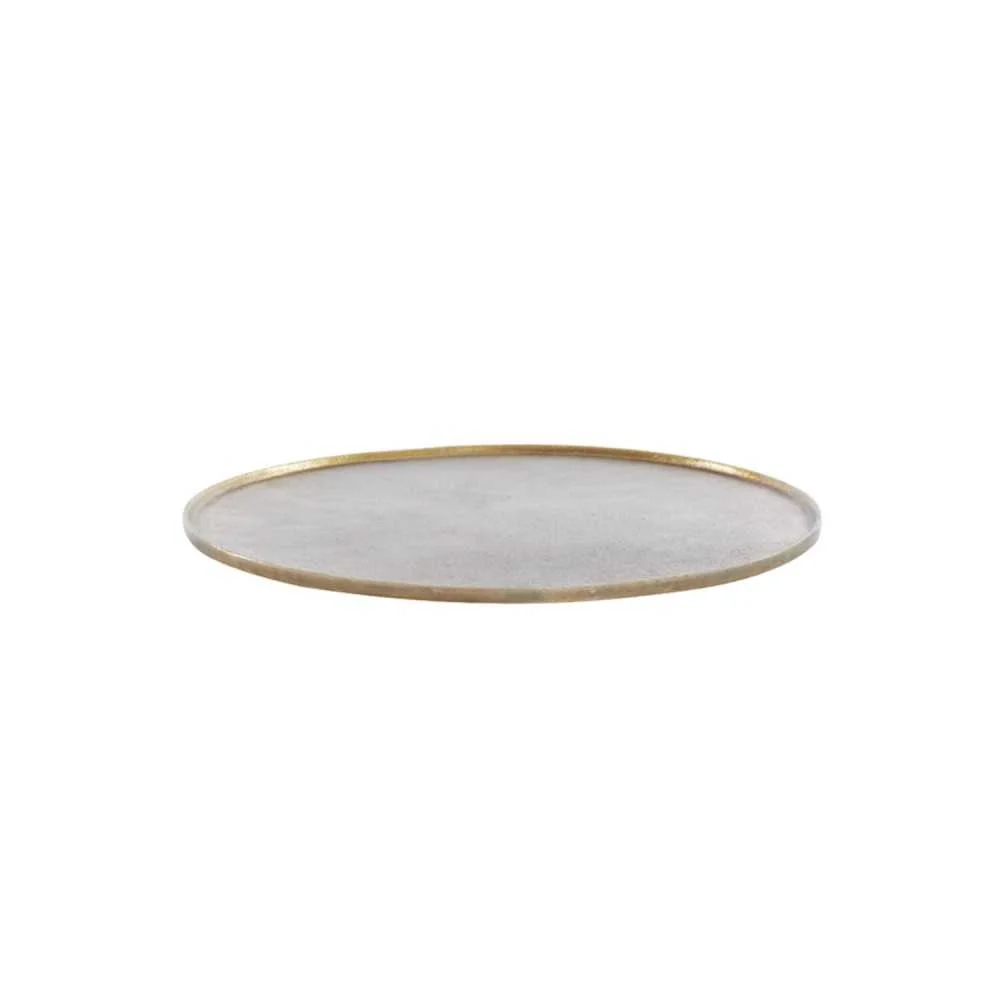 Piatto Decorativo Maes  Eleganza Senza Tempo in Bronzo Antico