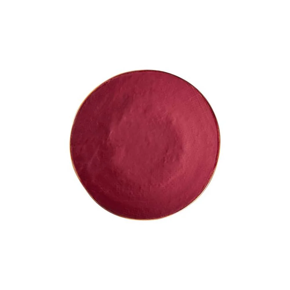 Piatto Dessert Mediterraneo Rosso Ø 20 cm