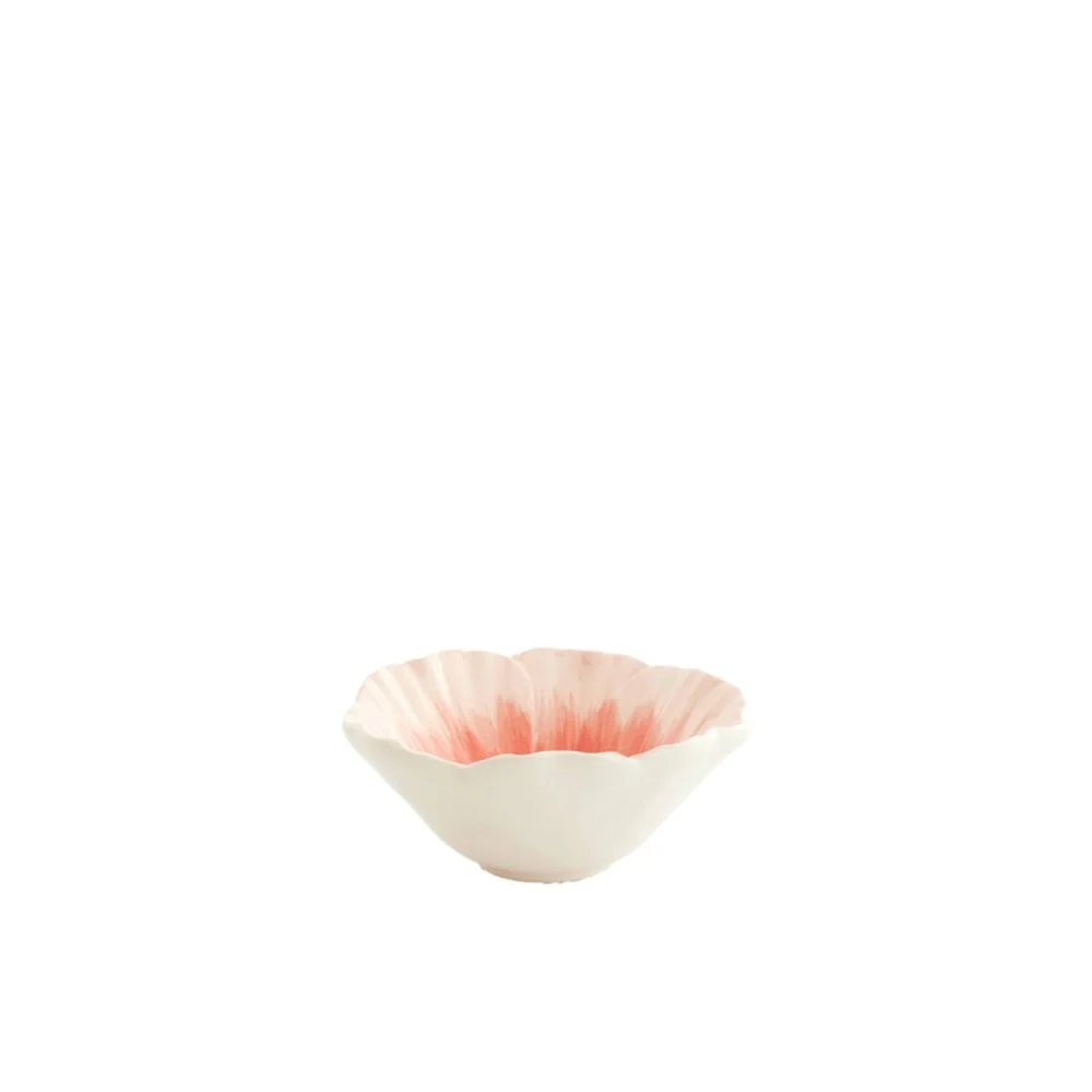 Piatto Fondente CASALI Ceramica Rosa Scuro Ø10,5x4 cm di Light & Living
