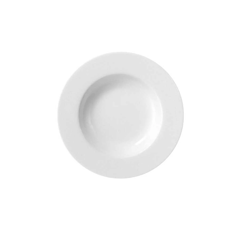 Piatto Fondo in Porcellana Bianca Ø 22,5 cm