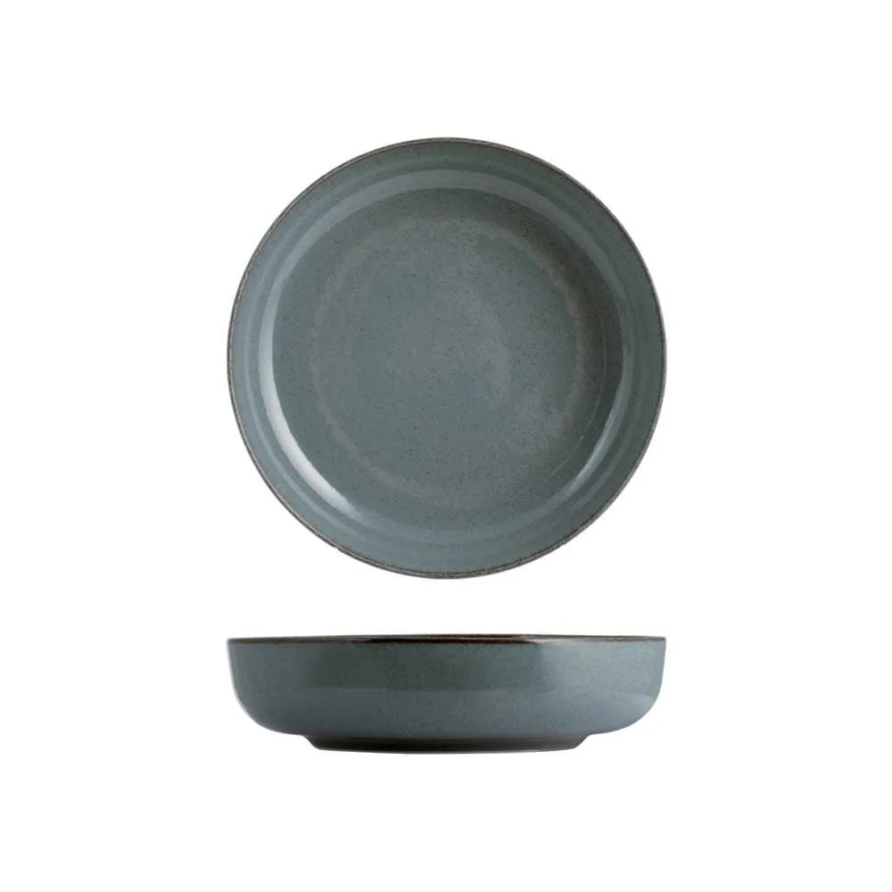 Piatto Fondo Pearl Azzurro Ø 19 cm – Freschezza ed Eleganza a Tavola