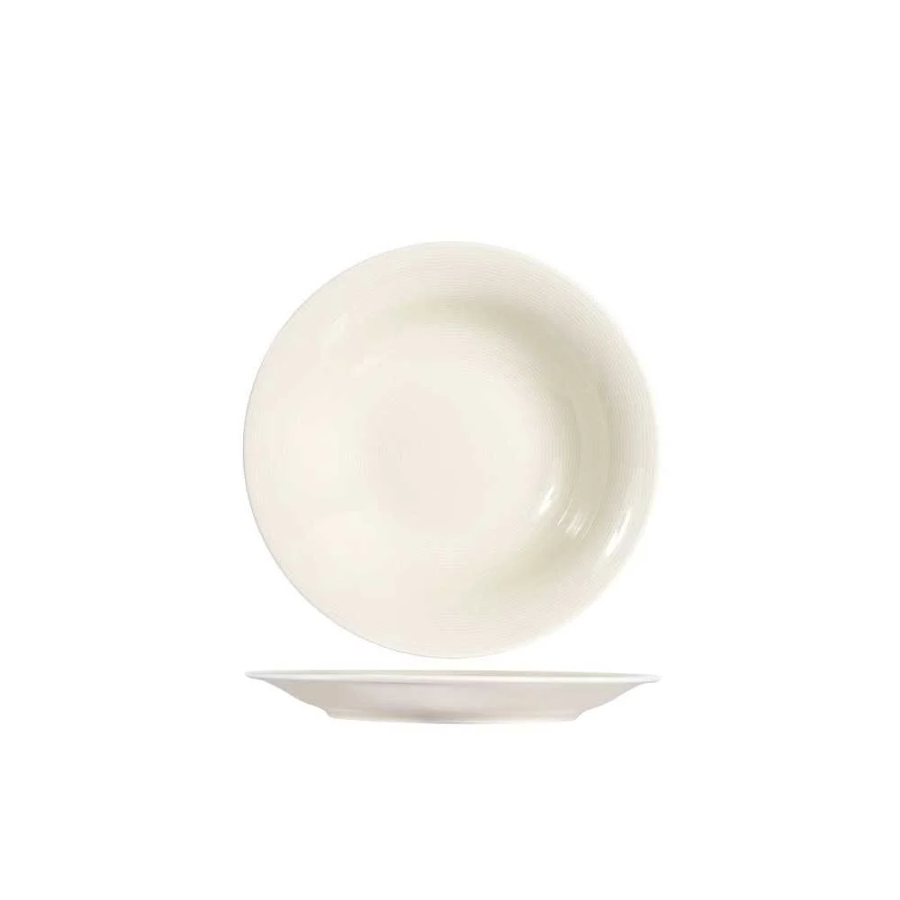 Piatto Frutta Charme Ivory Ø 21 cm – Stile e Versatilità