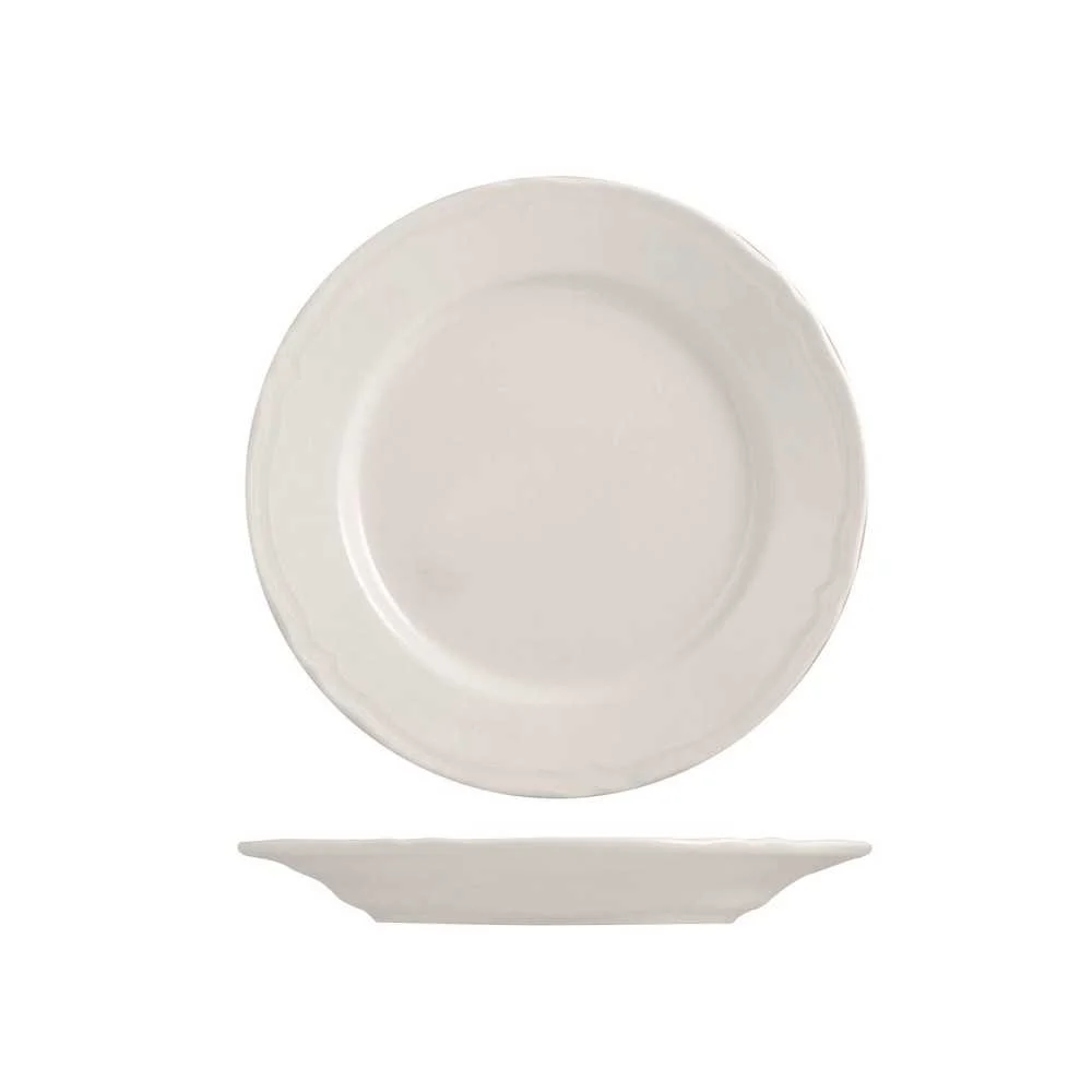 Piatto Frutta in New Bone China Ø21 cm: Raffinatezza a Tavola