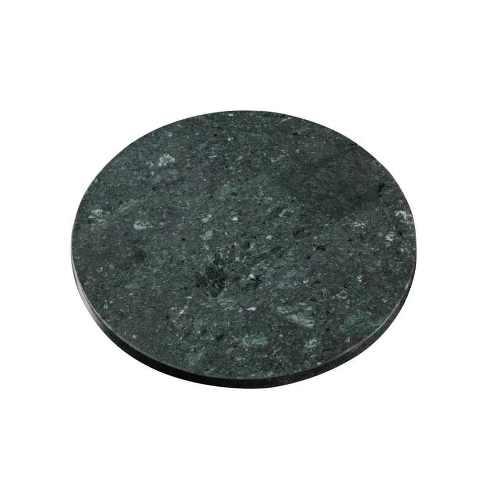 Piatto Girevole Marmo Verde Ø 42 cm Lazy Susan Chehoma