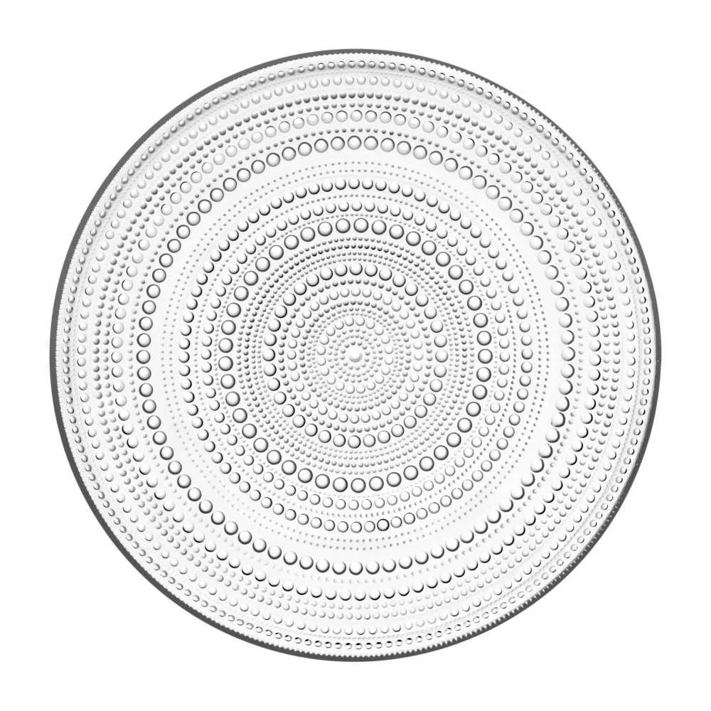 Piatto in vetro Kastehelmi Iittala Ø 31,5 cm