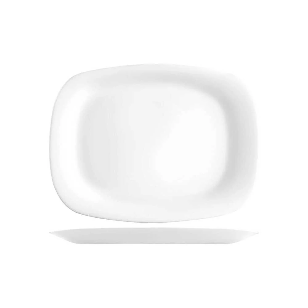 Piatto in vetro opale Grangusto Pasticceria 22x16
