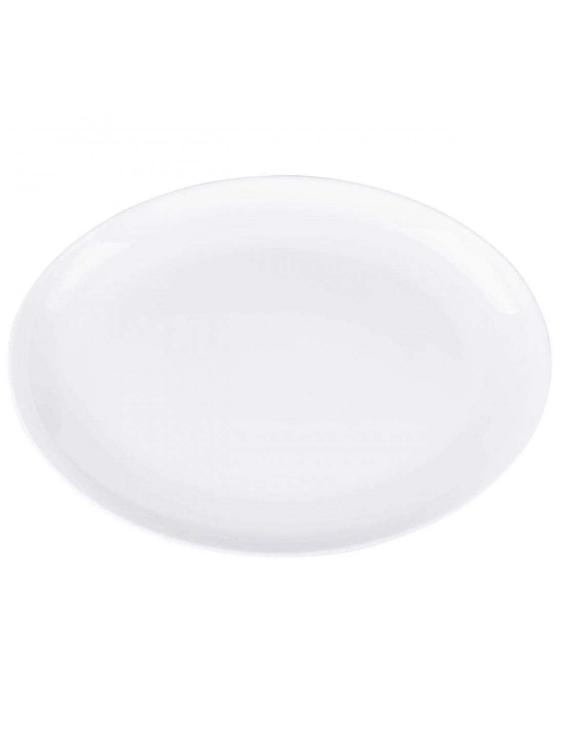 PIATTO OVALE OPALE BIANCO D33CM